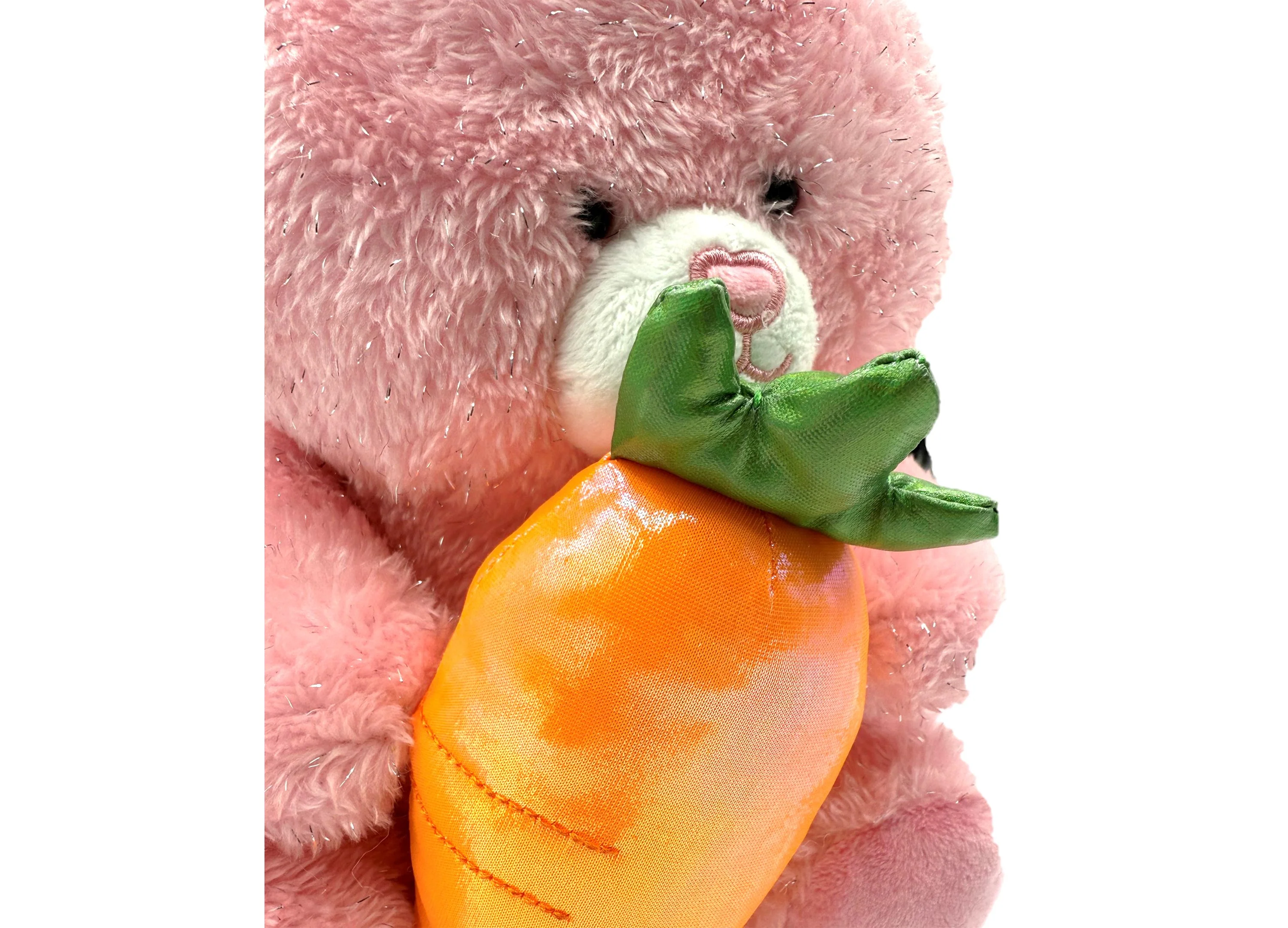 Wild Hippo Cloud Crew 18 inch Plush Easter Bunny - Soft Pink - Image 2