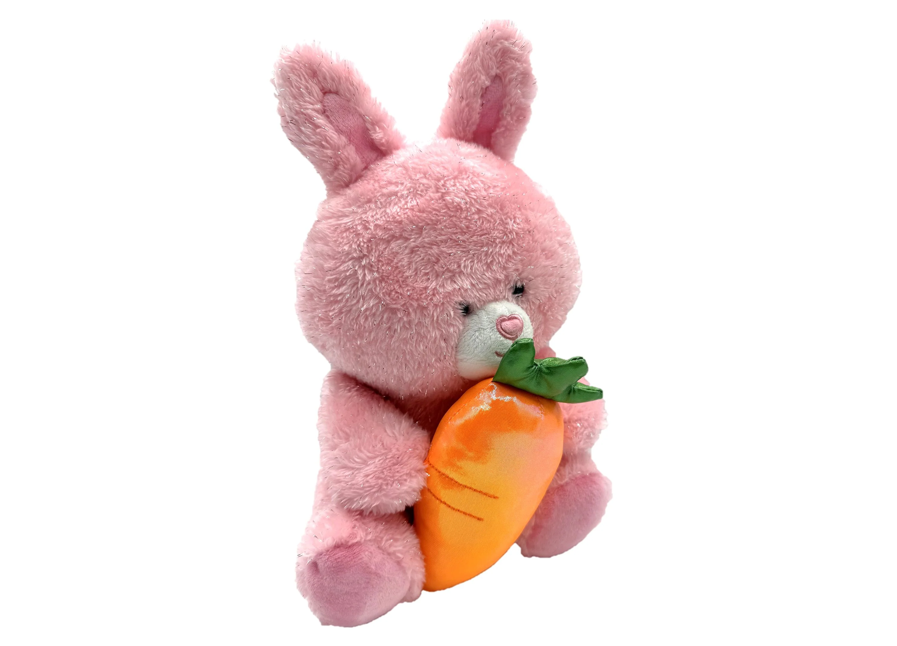 Wild Hippo Cloud Crew 18 inch Plush Easter Bunny - Soft Pink - Image 3