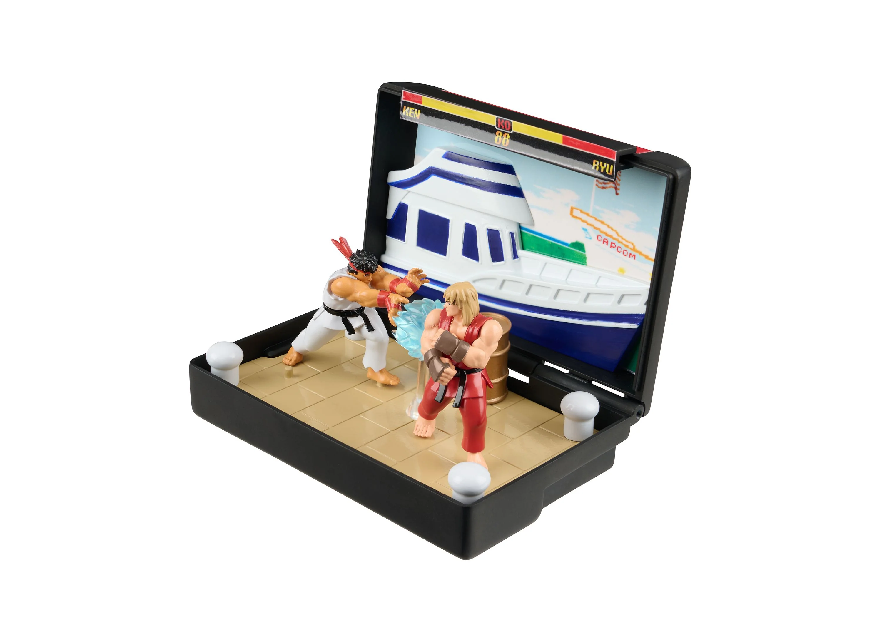 Wilder Toys SEGA Genesis Street Fighter II Diorama – Ryu & Ken - Image 2