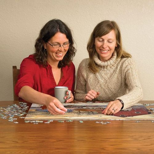 Cobble Hill Winter on the Farm Jigsaw Puzzle - 1000 pc - Image 5