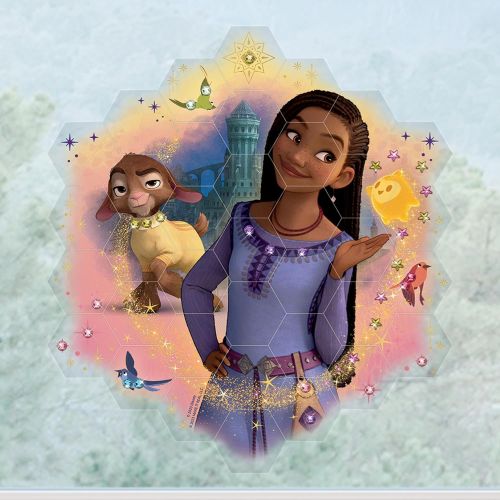 Disney Wish Window Clings 41-Piece Art Mosaic Set - Image 3