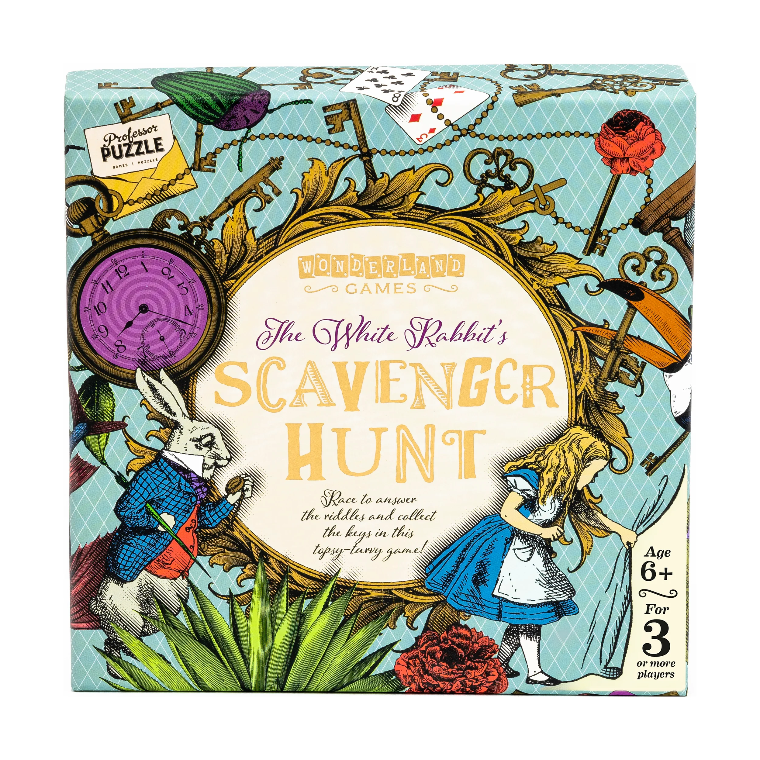 Alice in Wonderland The White Rabbit's Scavenger Hunt Game - Image 2