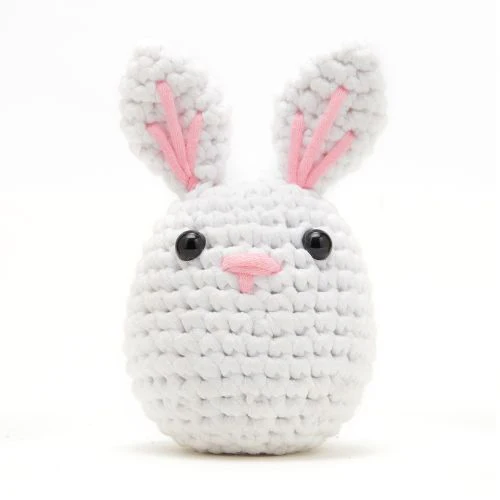 Woobles Bunny Beginner-Friendly Crochet Kit