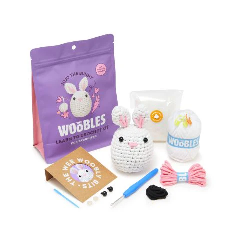 Woobles Bunny Beginner-Friendly Crochet Kit - Image 3