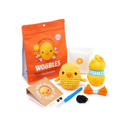 Woobles Chick Beginner-Friendly Crochet Kit - Image 3