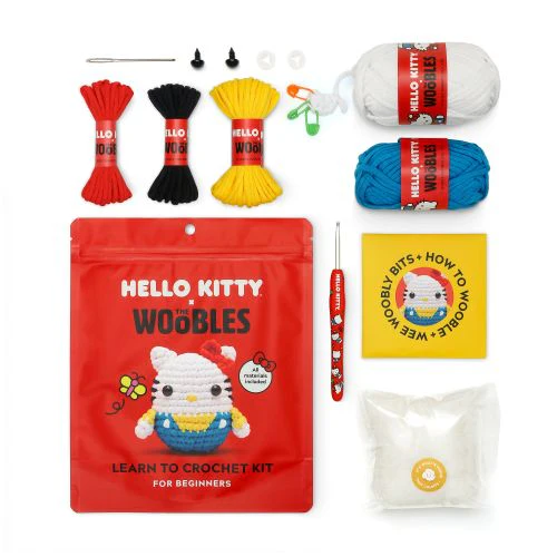 Woobles Hello Kitty Beginner Crochet Kit - Image 2