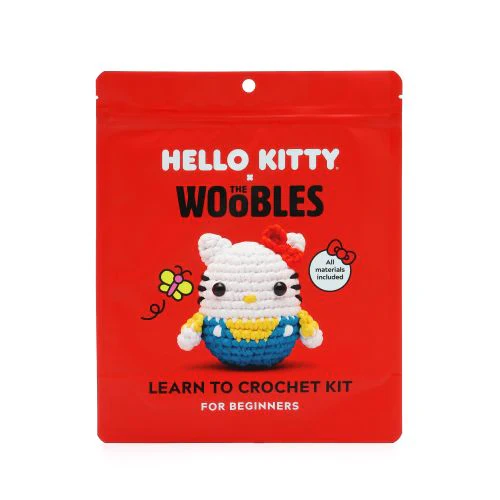 Woobles Hello Kitty Beginner Crochet Kit - Image 3