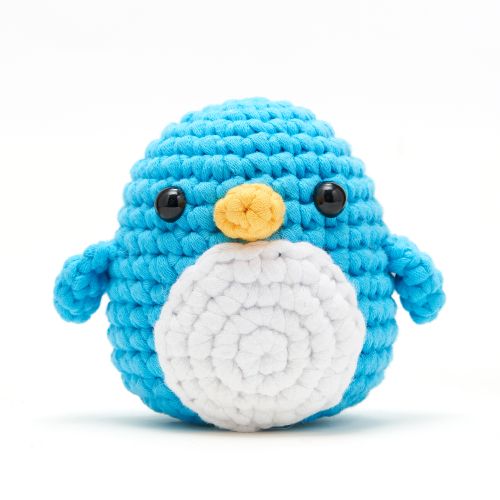 Woobles Penguin Beginner-Friendly Crochet Kit