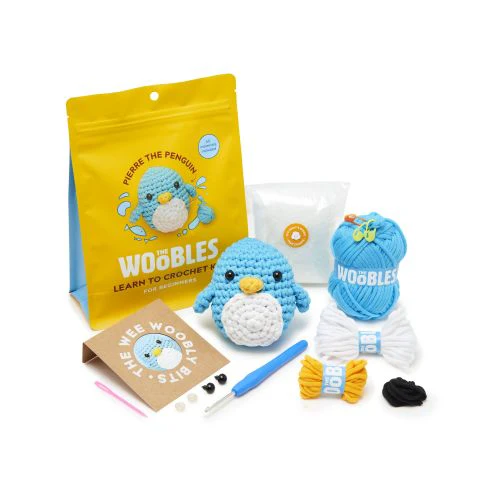 Woobles Penguin Beginner-Friendly Crochet Kit - Image 3