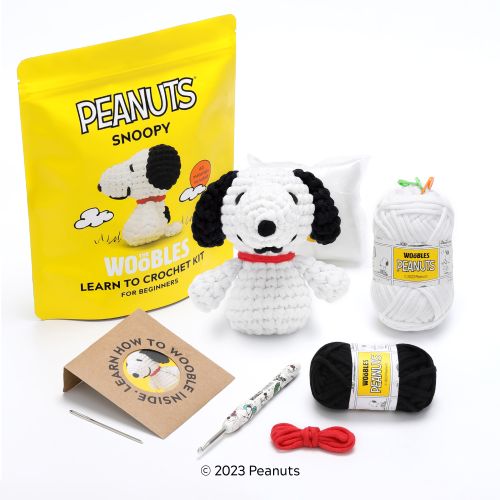 Woobles Snoopy Beginner-Friendly Crochet Kit - Image 4