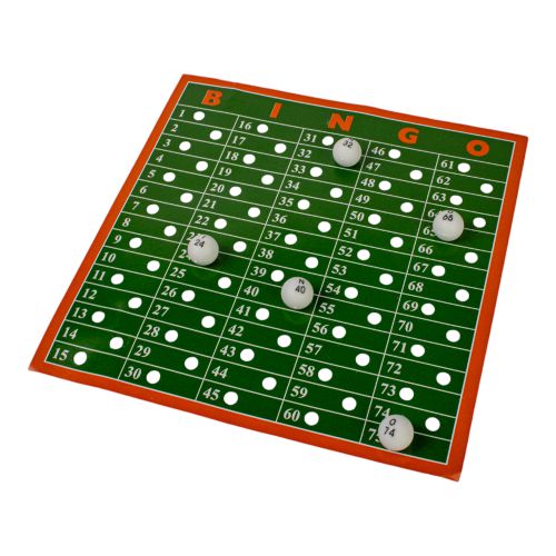 Classic Wooden Bingo Set with Colorful Accessories - Image 7