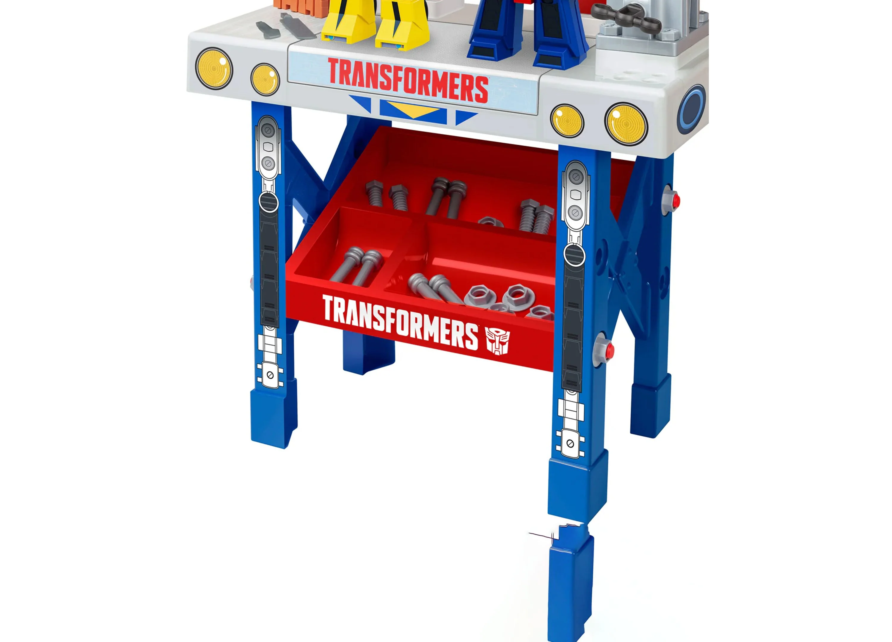 Transformers Rescue Bots Academy Tool Bench Playset With Take-Apart Bumblebee & Optimus Prime - 68 Pieces - Image 6