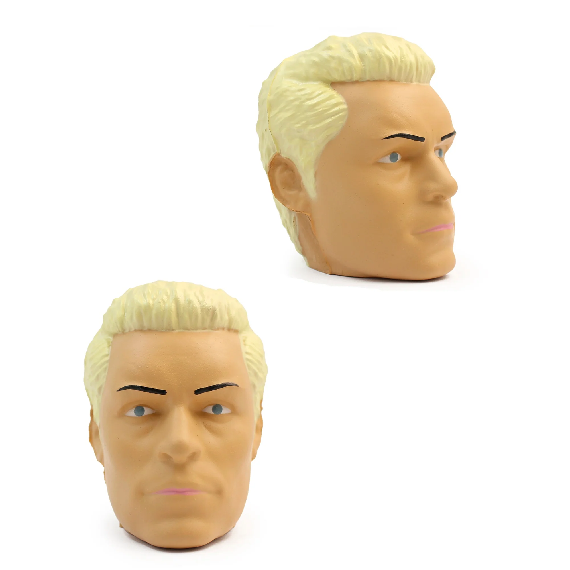 WWE Stress Heads Twin Pack - 3" Cody Rhodes & The Rock Squeeze Toys - Image 5