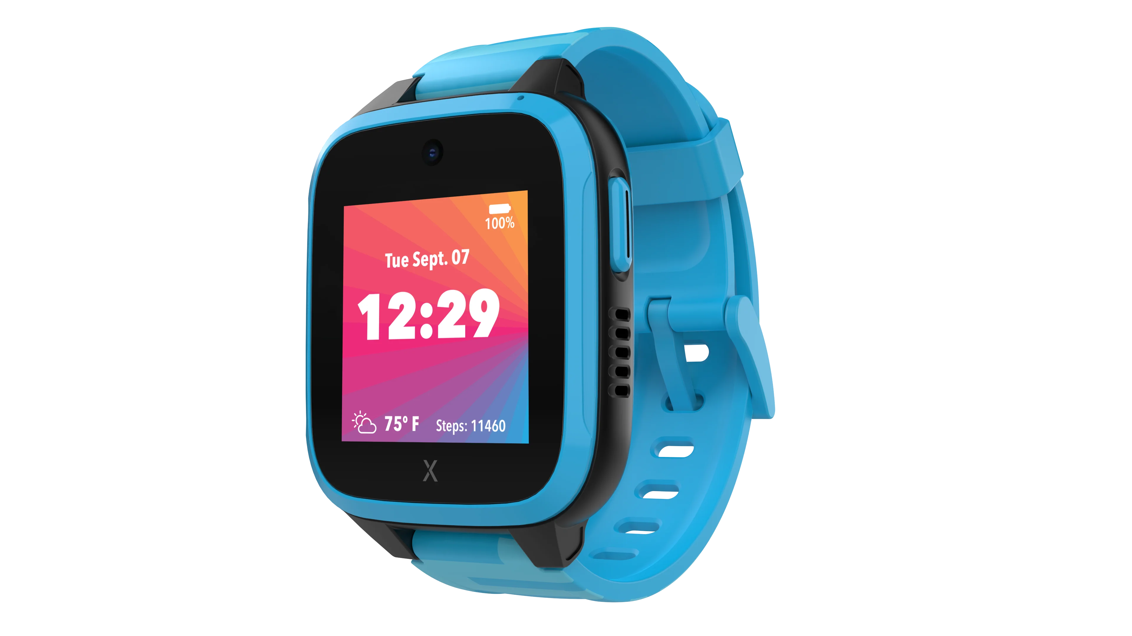 XGO3 Jungle Edition Blue Smart Watch with Phone & GPS - Image 5