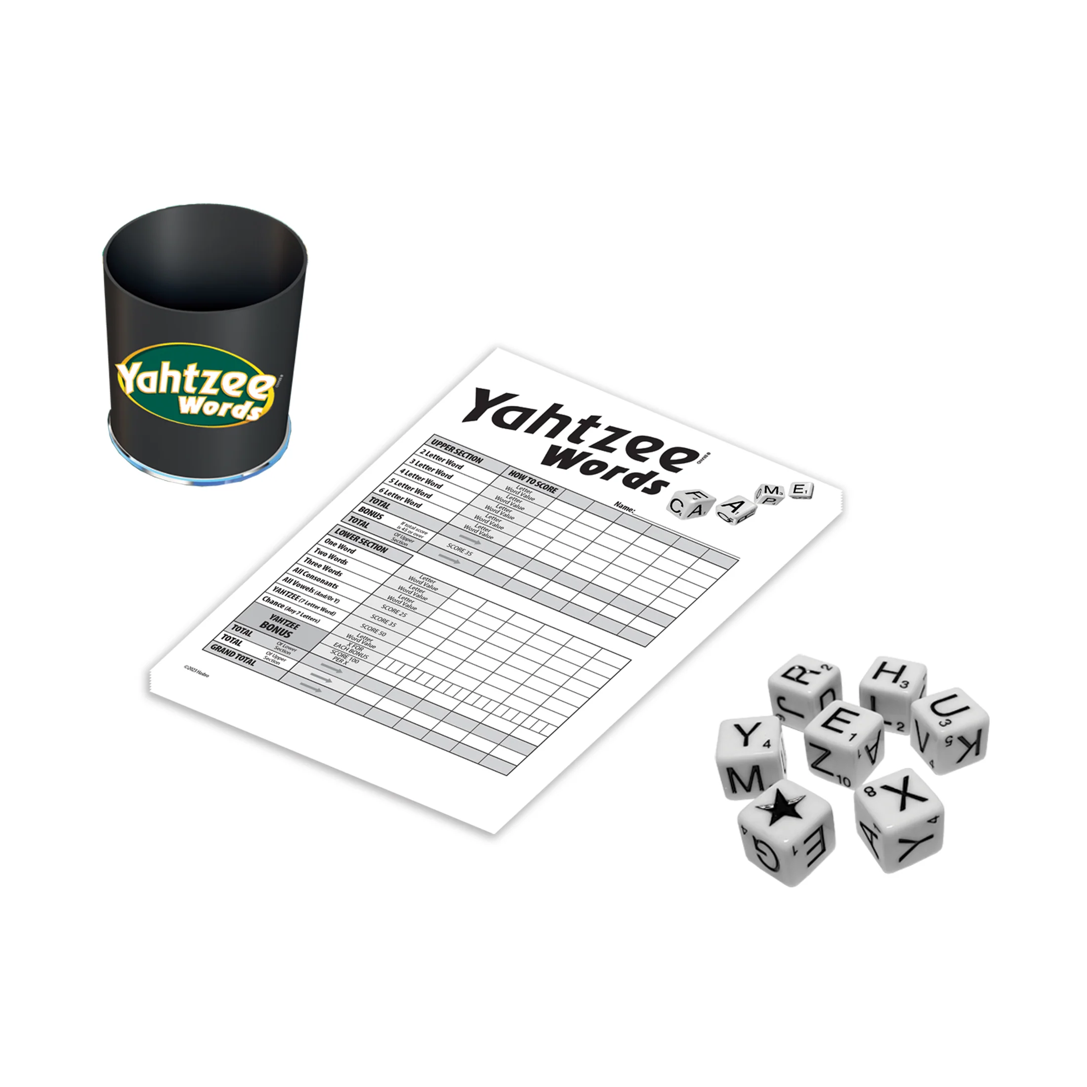 Yahtzee Words Dice Word-Building Game - Image 4