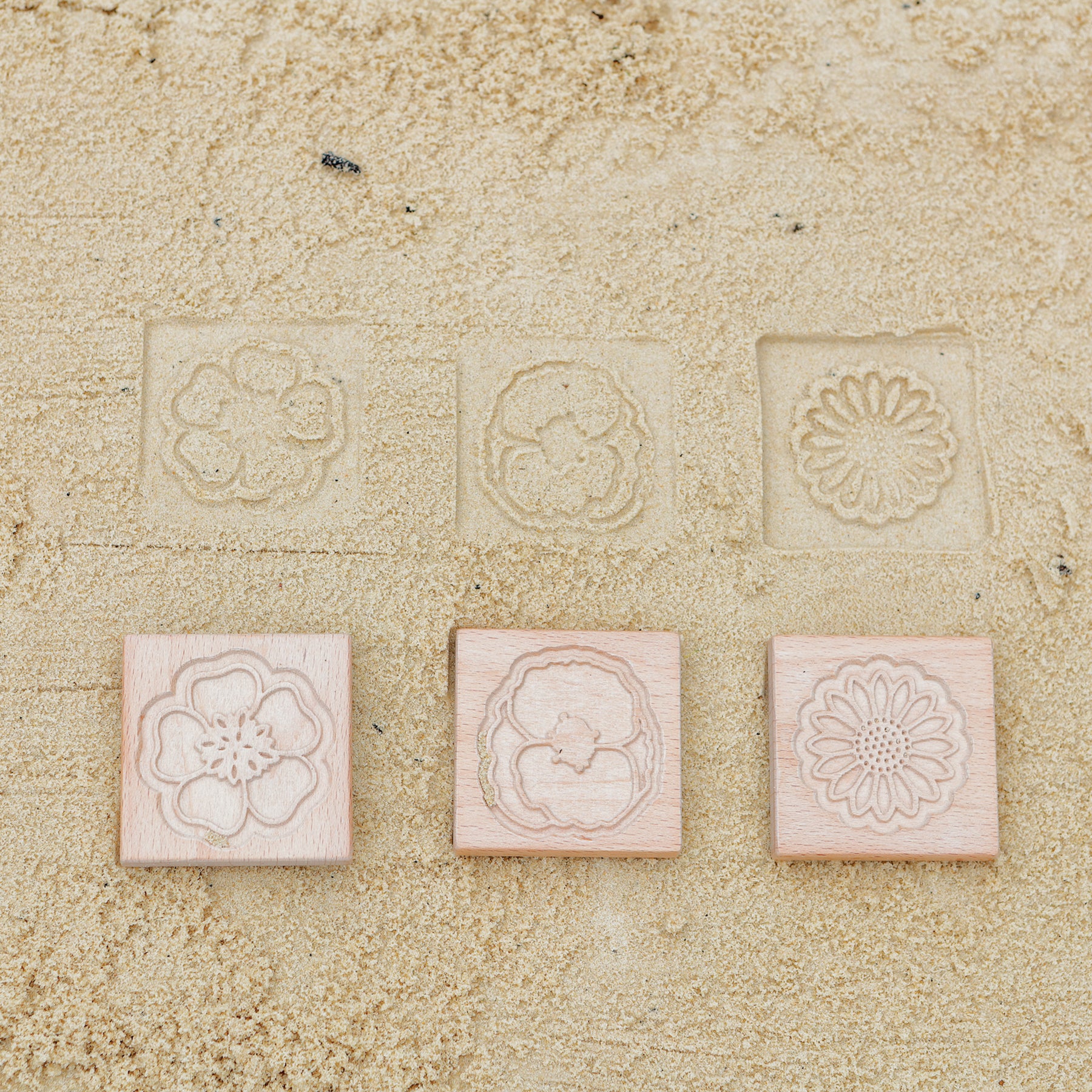 Yellow Door Match Me Sensory Flower Exploration Tiles - Image 4