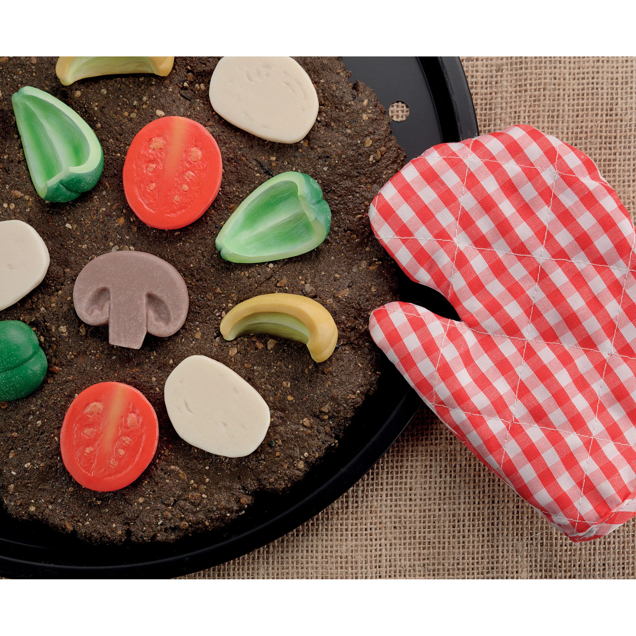 Yellow Door Playful Pizza Sensory Play Stones - Image 6