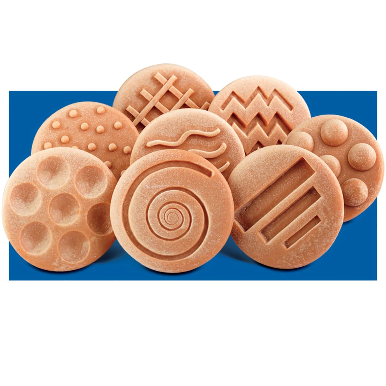 Yellow Door Sensory Stones for Toddlers ‚Äì Set of 8 Textured Stones - Image 2