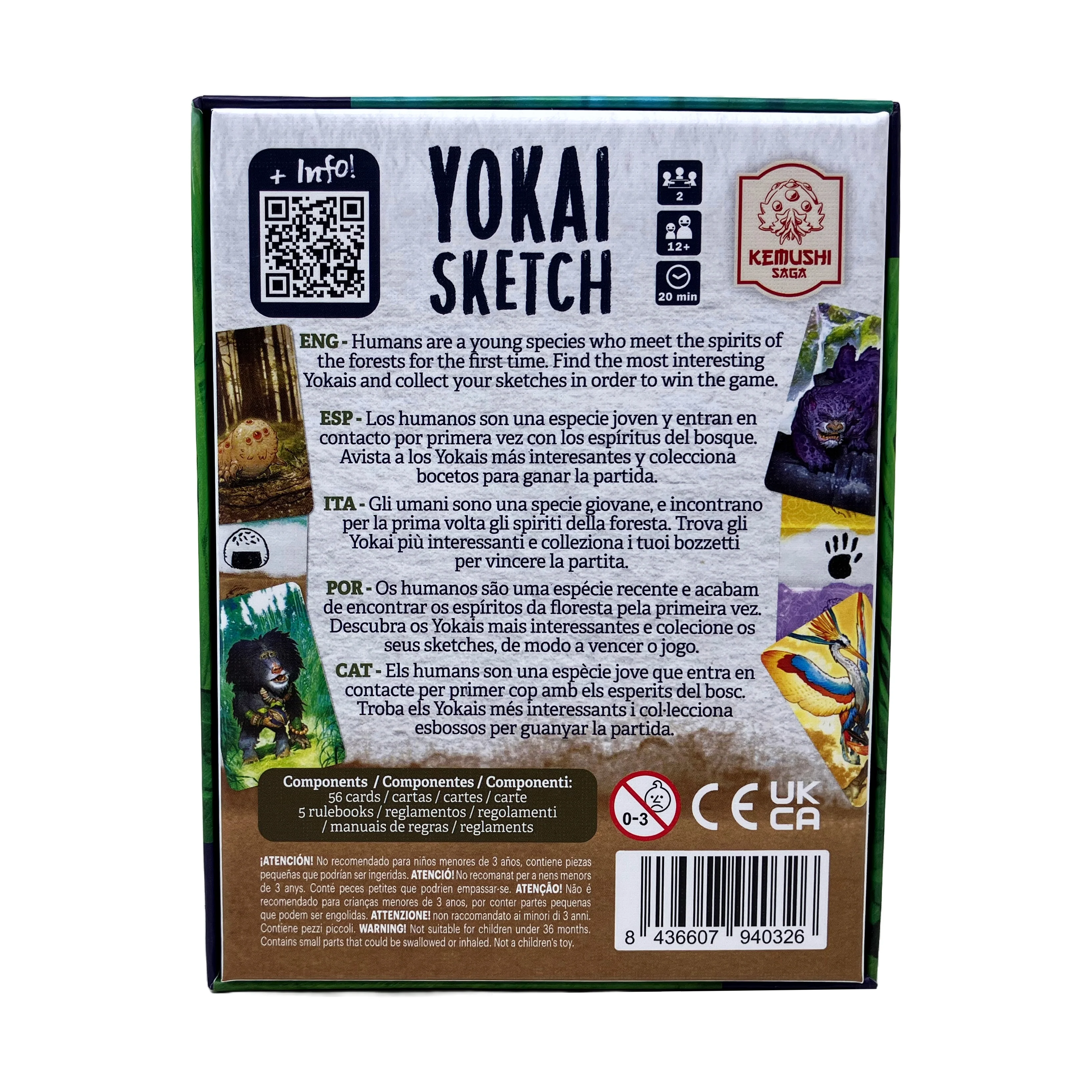 Yokai Sketch Duel Card Game by Ignasi Ferré - Image 3