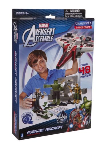 Zoofies Avengers Avenjet Papercraft Aircraft Builder Pack - Image 2