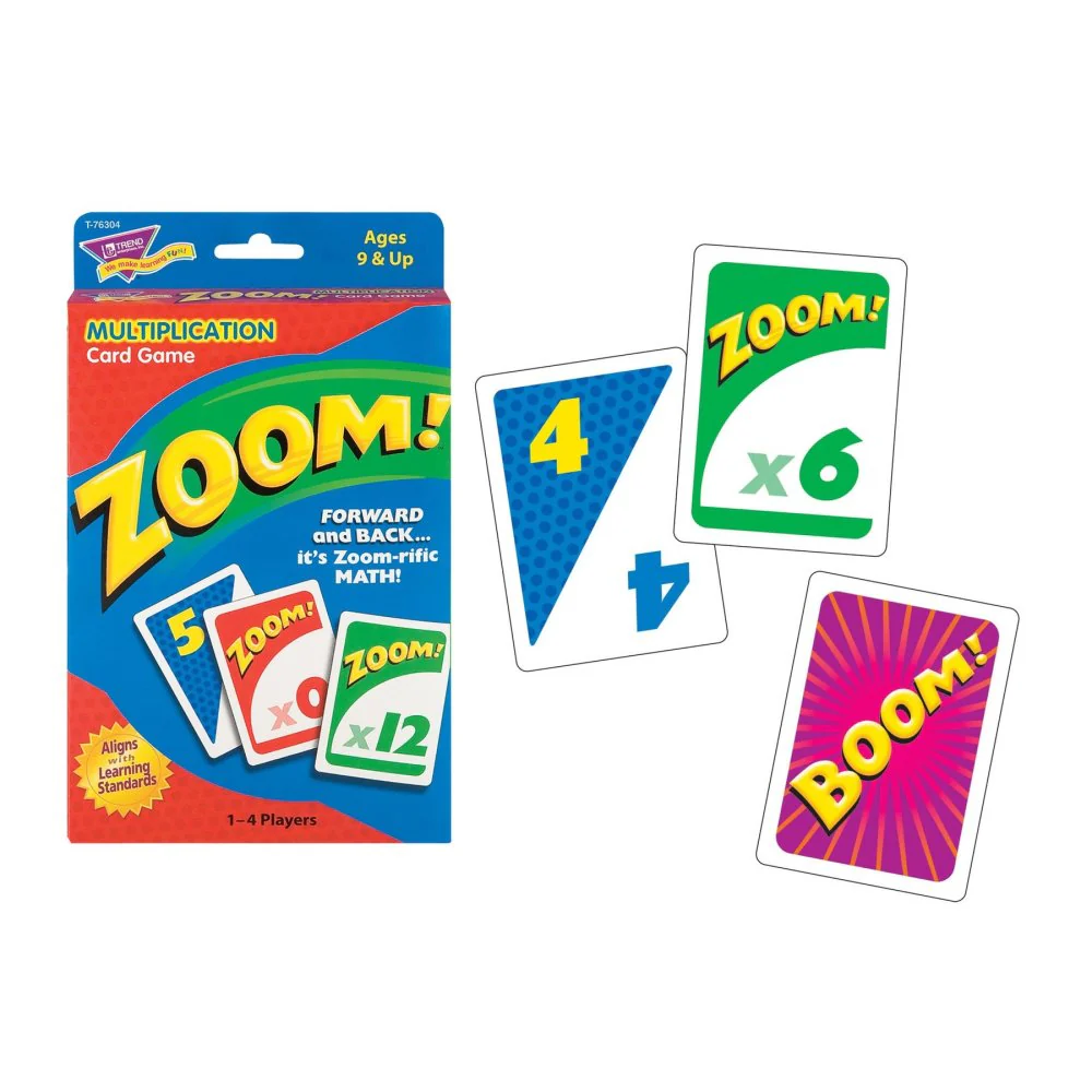 Zoom! Math Mastery Card Game for Kids - Image 3